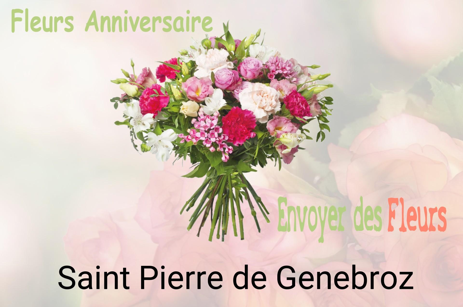 Bouquet de fleurs d’anniversaire livré à Saint-Pierre-de-Genebroz