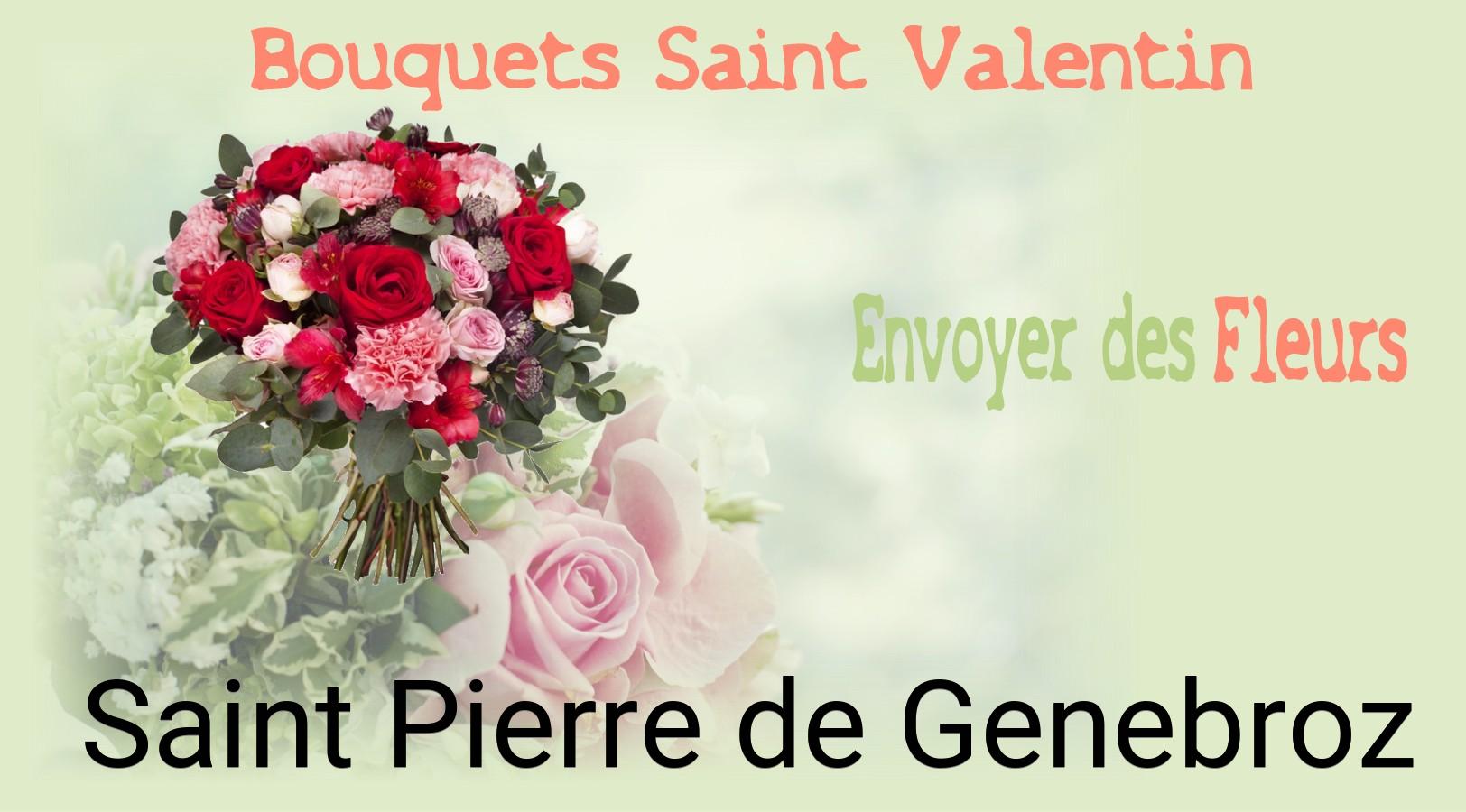 Roses de Saint-Valentin livrées à Saint-Pierre-de-Genebroz